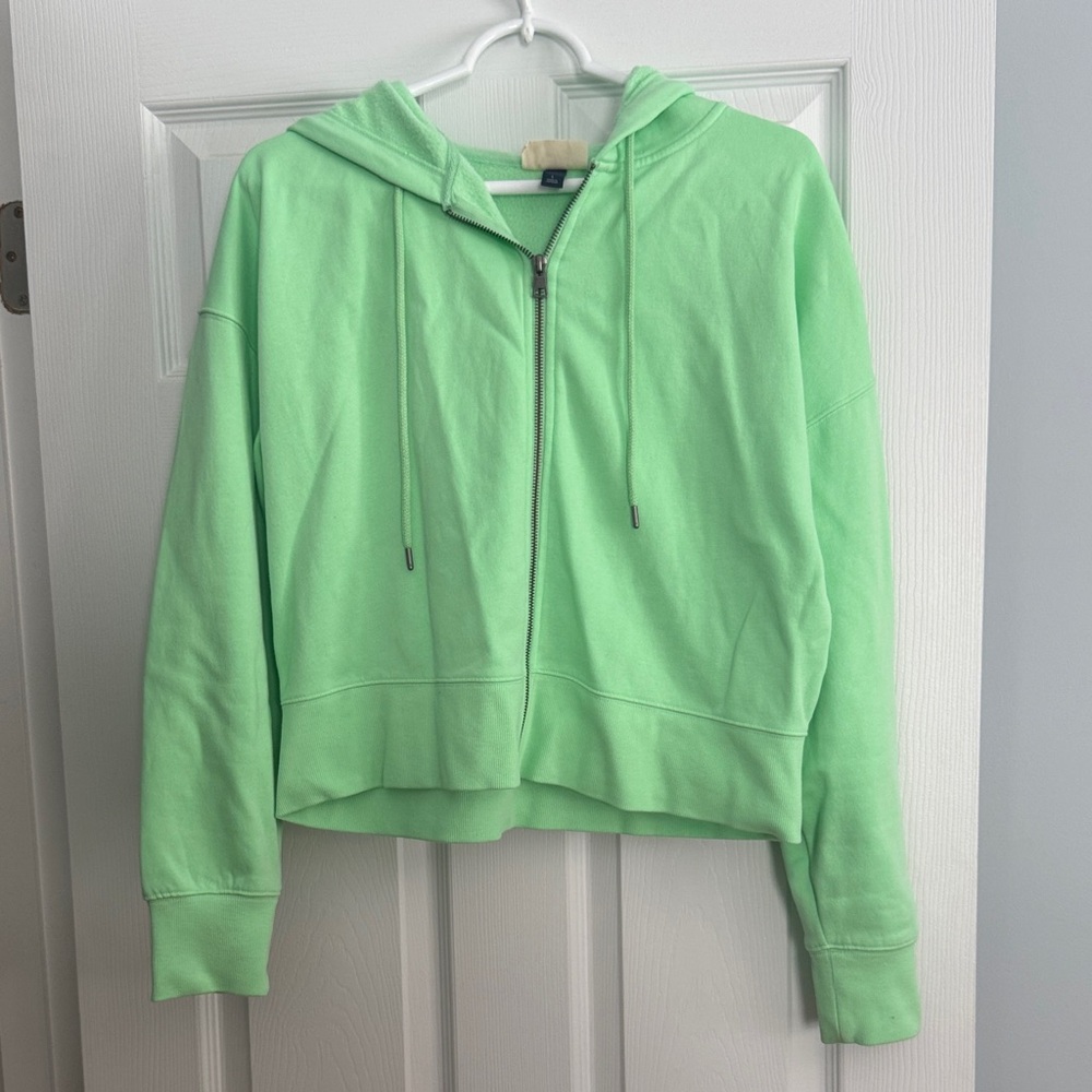 Universal Thread Mint Green Fleece Zip up